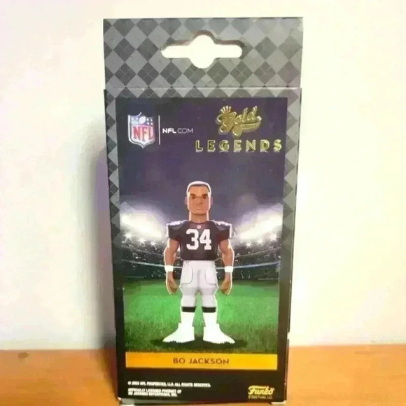 Funko gold NFL Bo Jackson LA Radiers - Picture 5 of 6